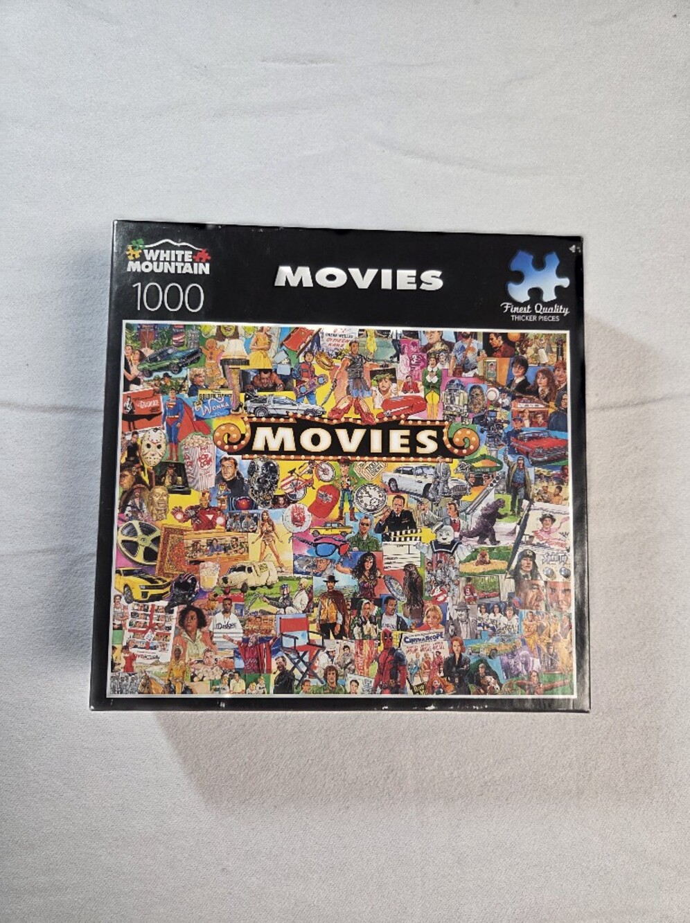 White Mountain 1000 Piece Movie Theme Jigsaw Puzzle